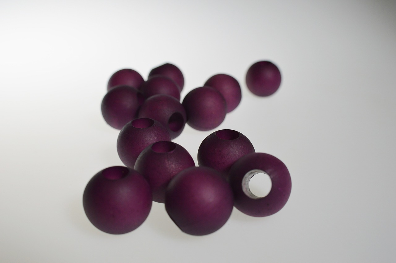 beads ball purple free photo