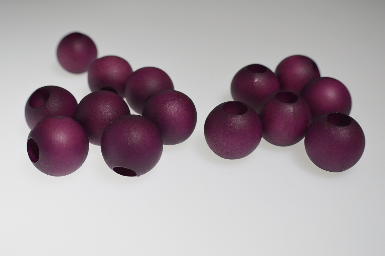 beads ball purple free photo