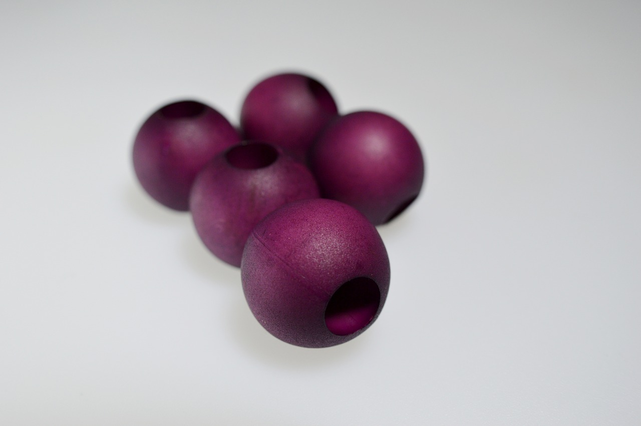 beads ball purple free photo