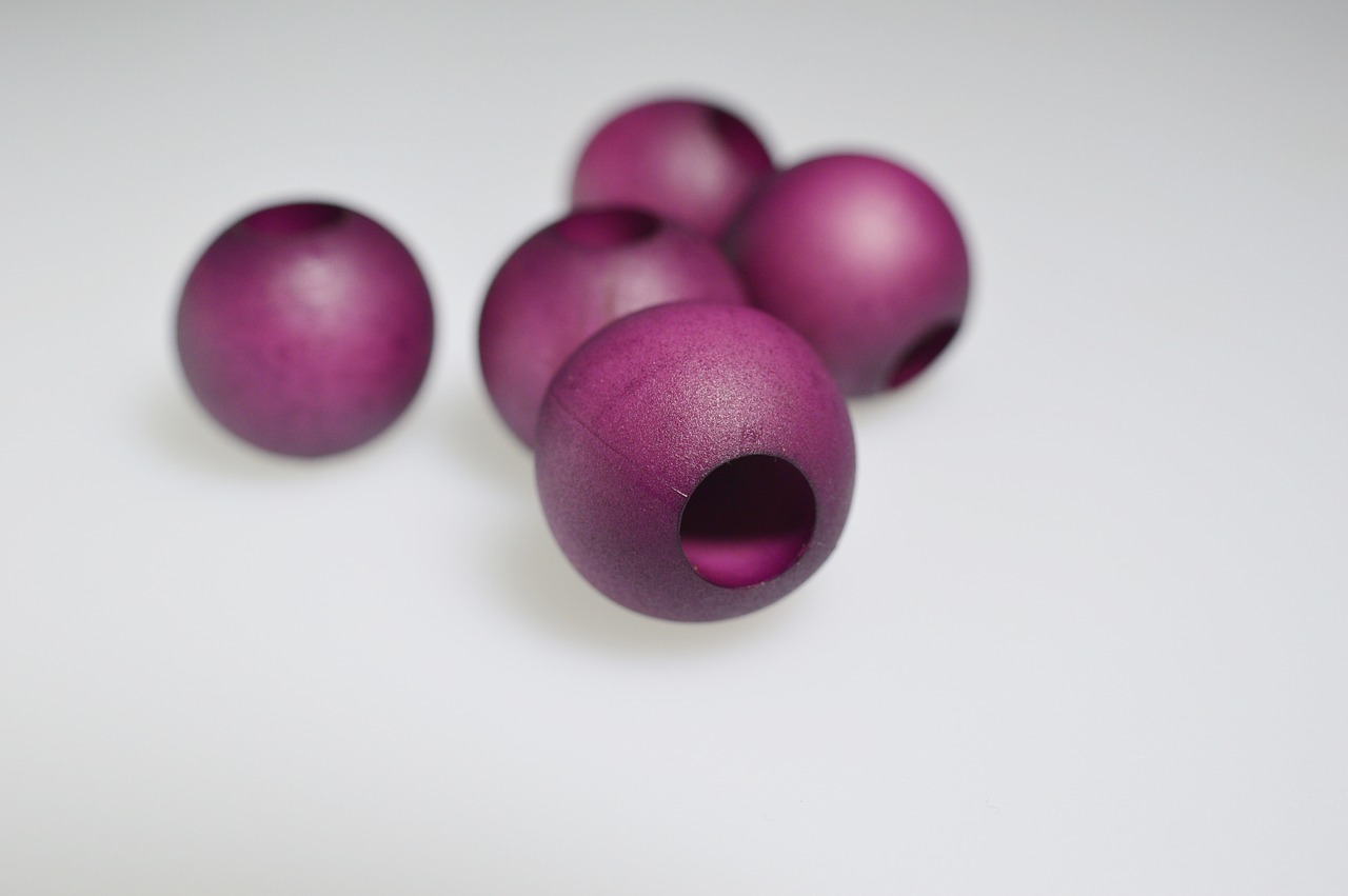 beads ball purple free photo