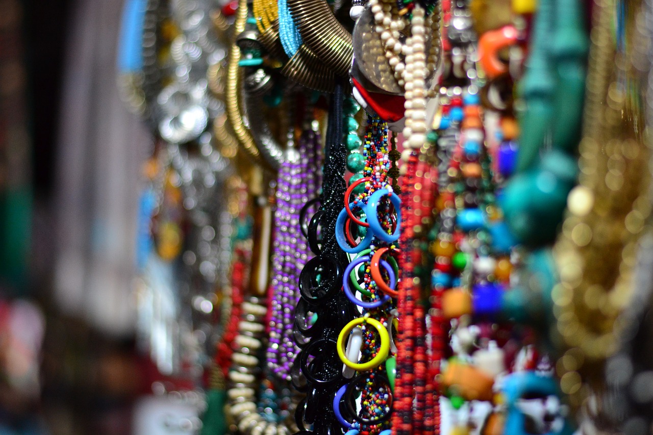 beads necklaces jewelry free photo