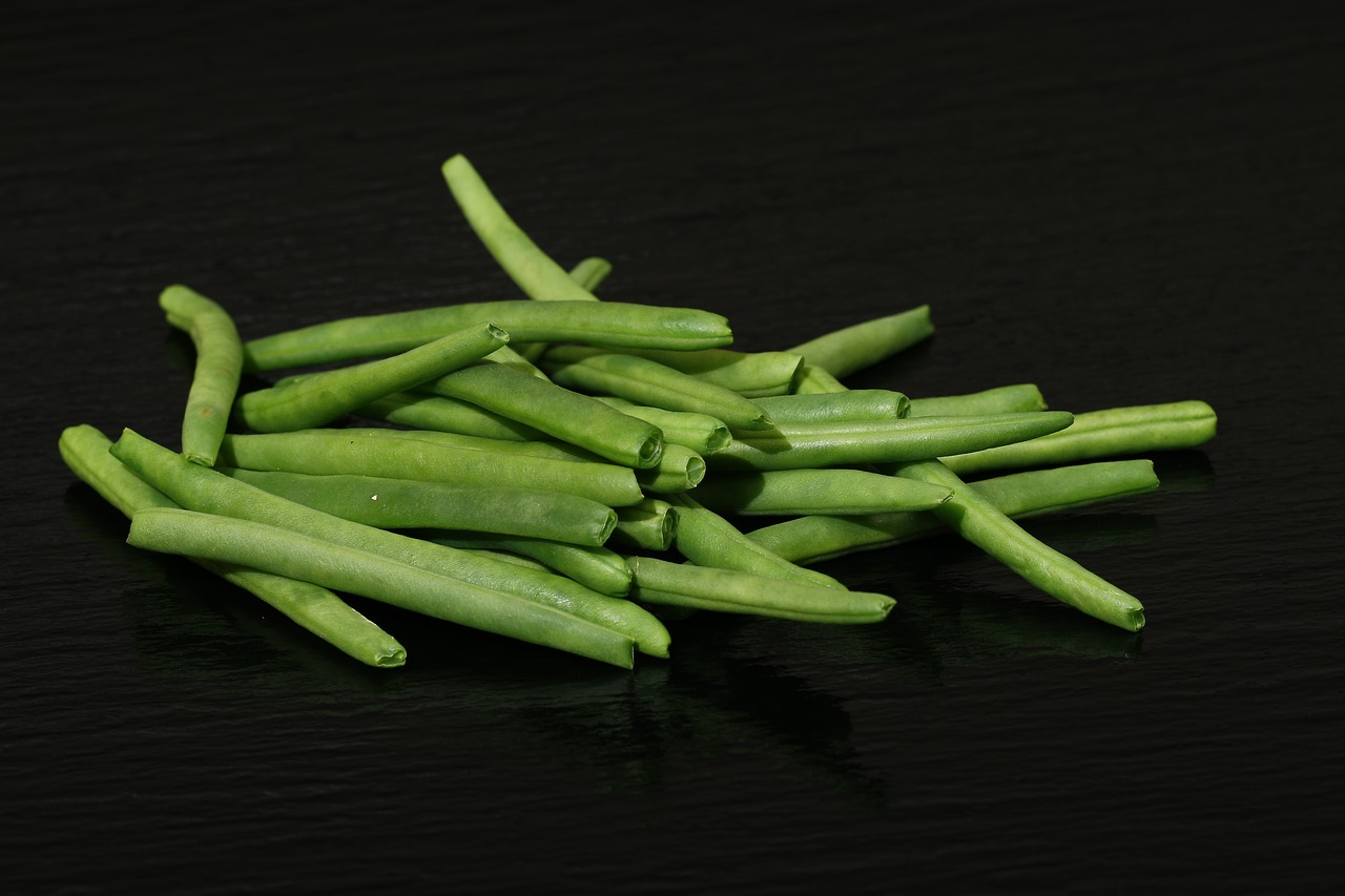 beans haricots vert pod fruit free photo