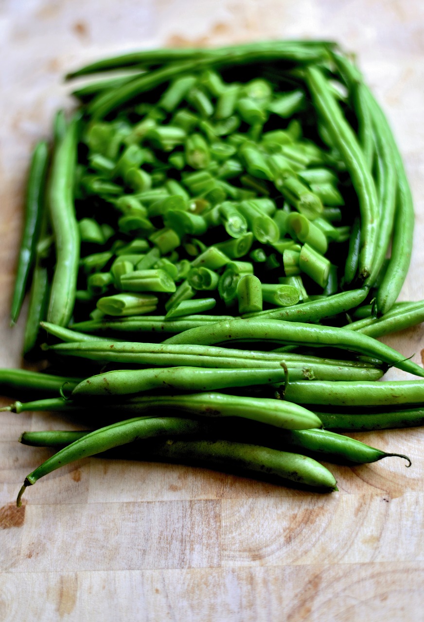 beans  green beans  vegetables free photo