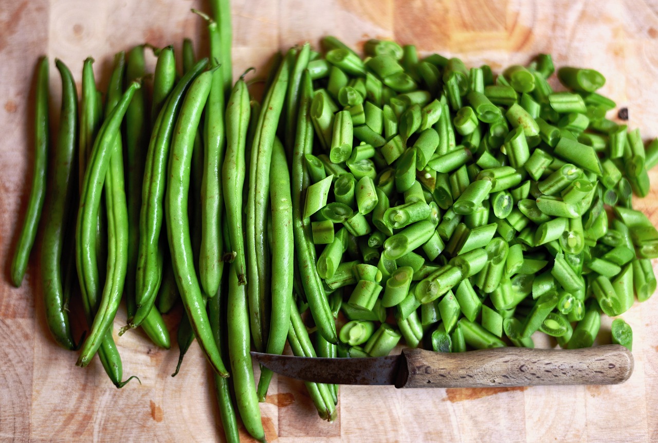 beans  green beans  vegetables free photo