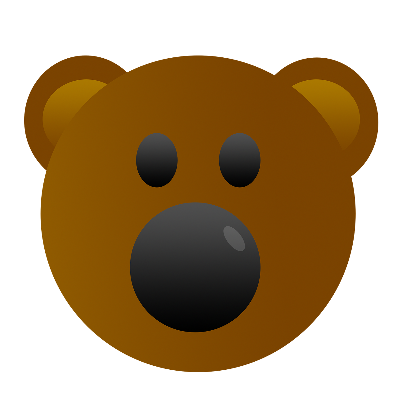 bear emoji cute free photo