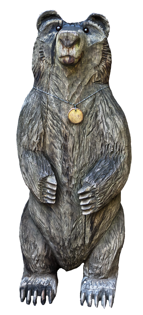 bear holzfigur figure free photo