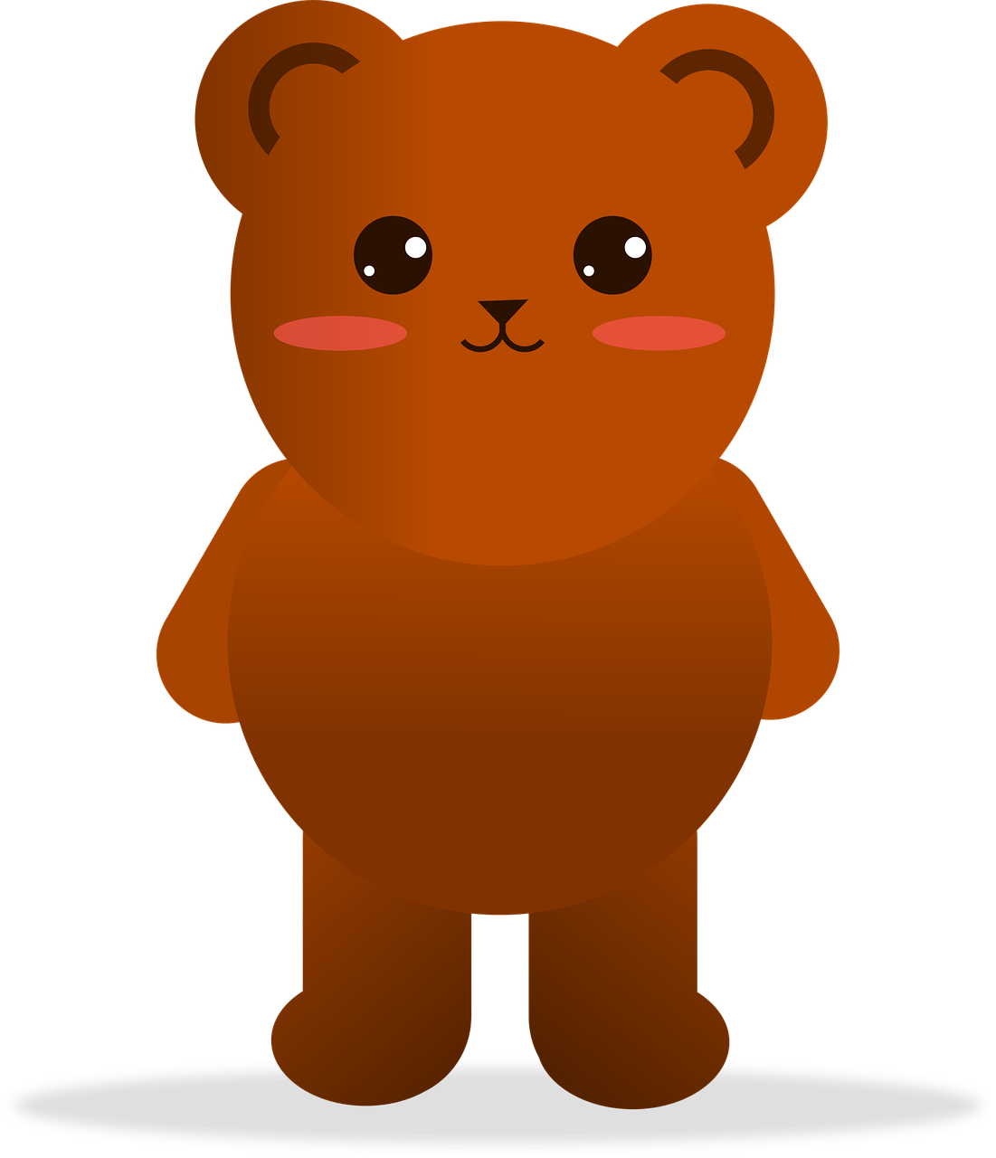 bear  animal  cartoon free photo