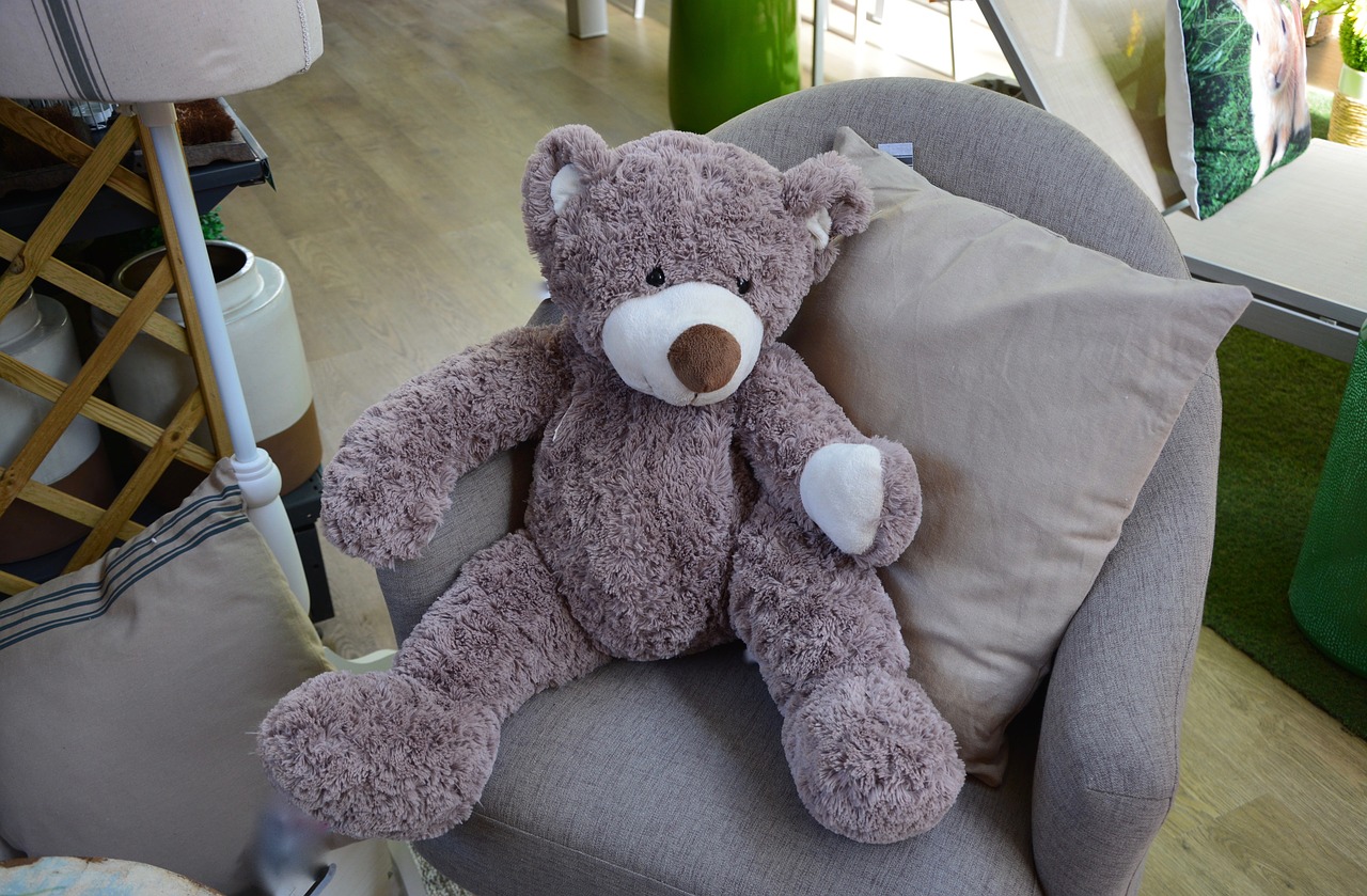 bear plush teddy bear teddy bear sitting free photo