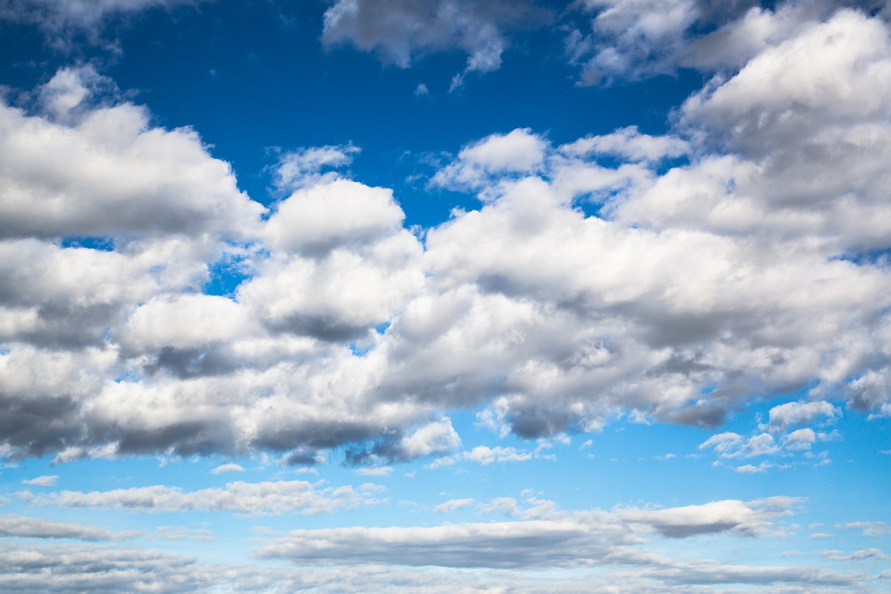 cloud blue white free photo