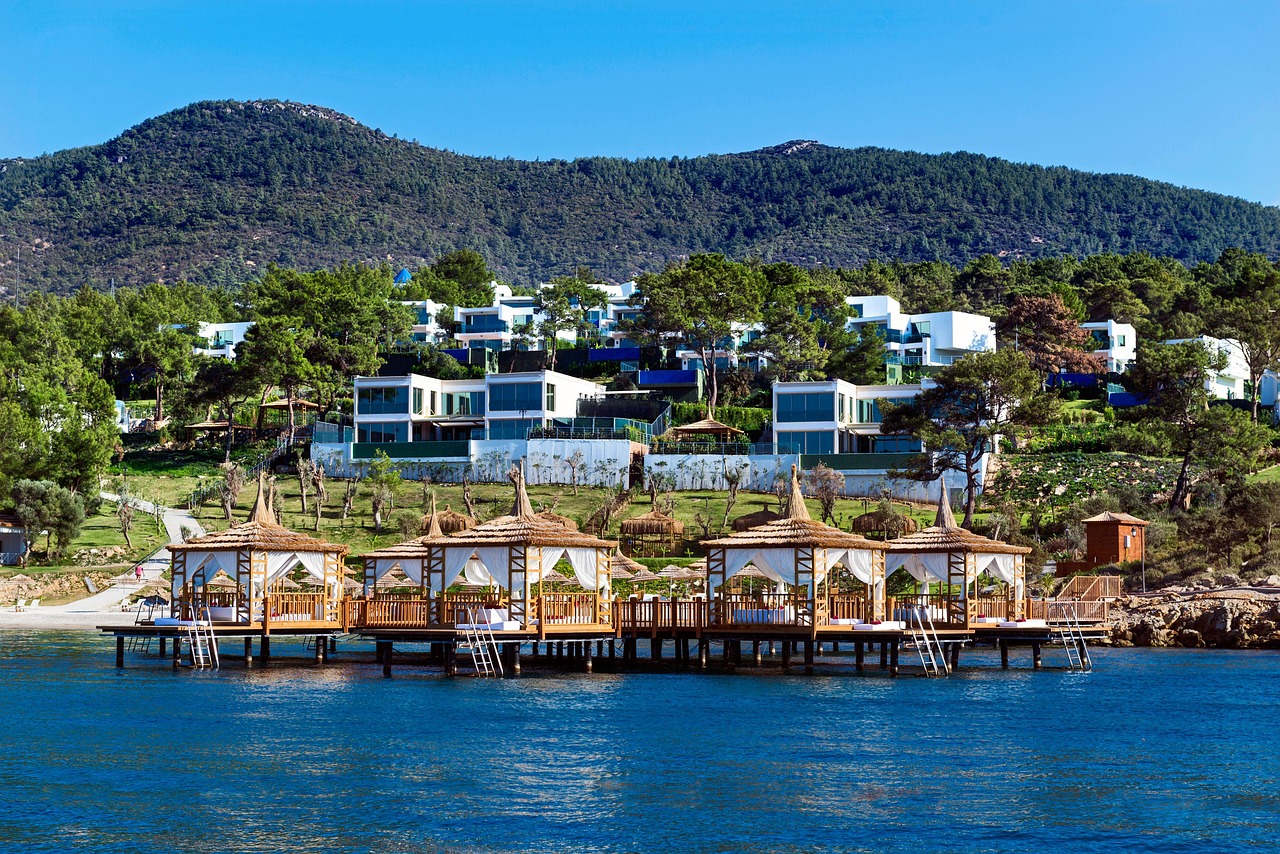 beautiful villa bodrum free photo