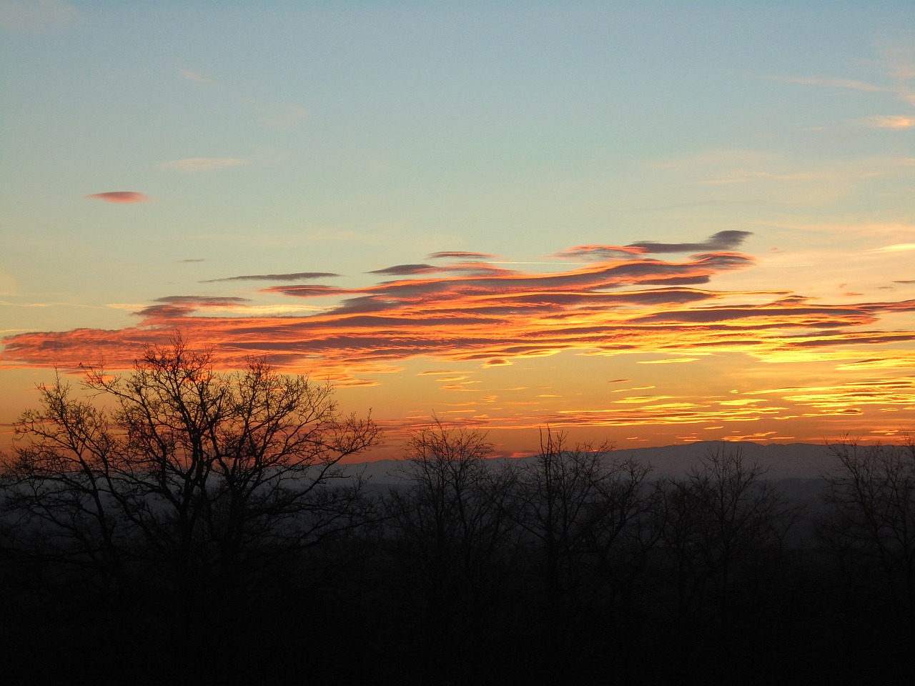 beautiful sunset light free photo