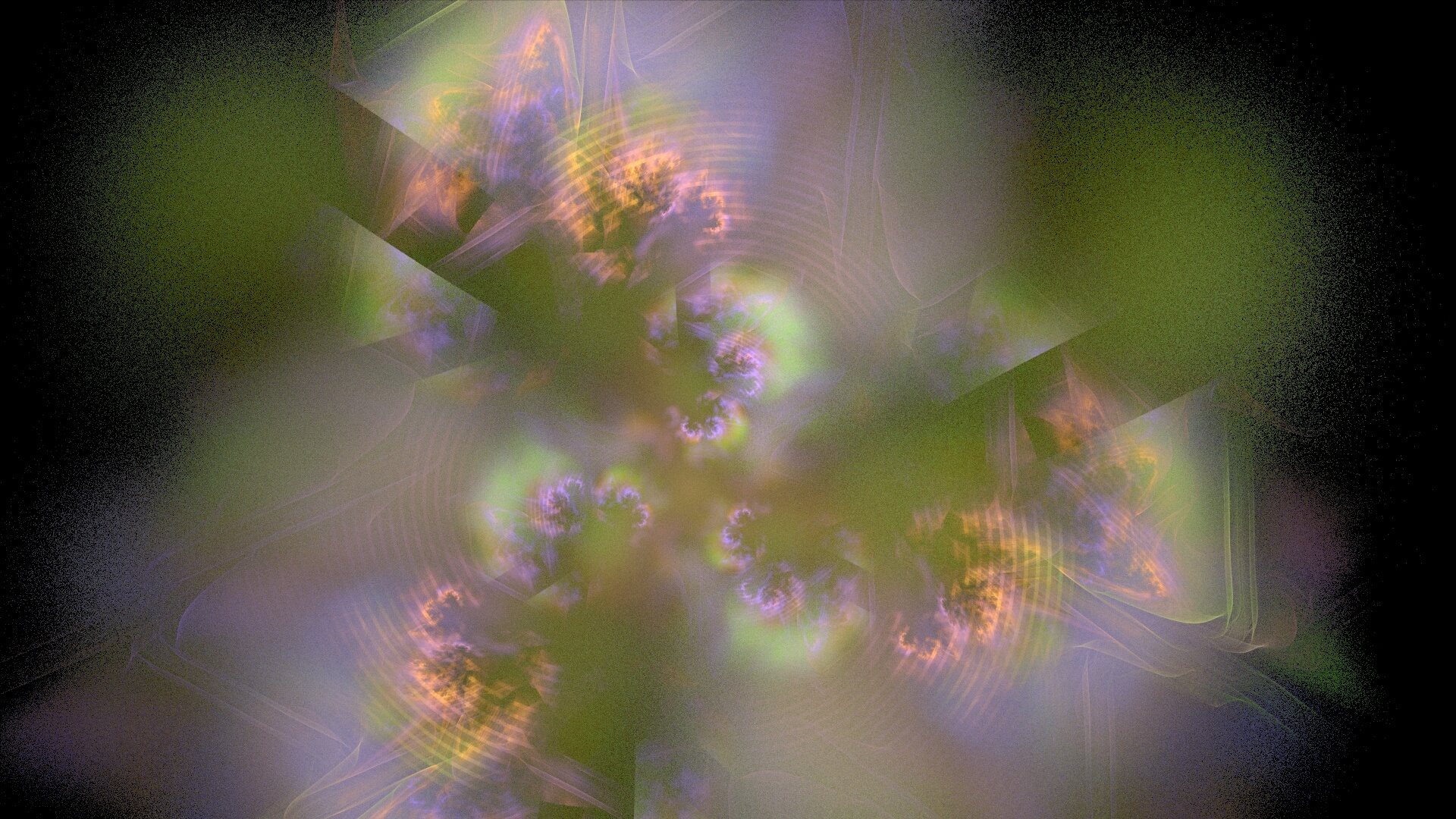 3d flowers fractal free photo