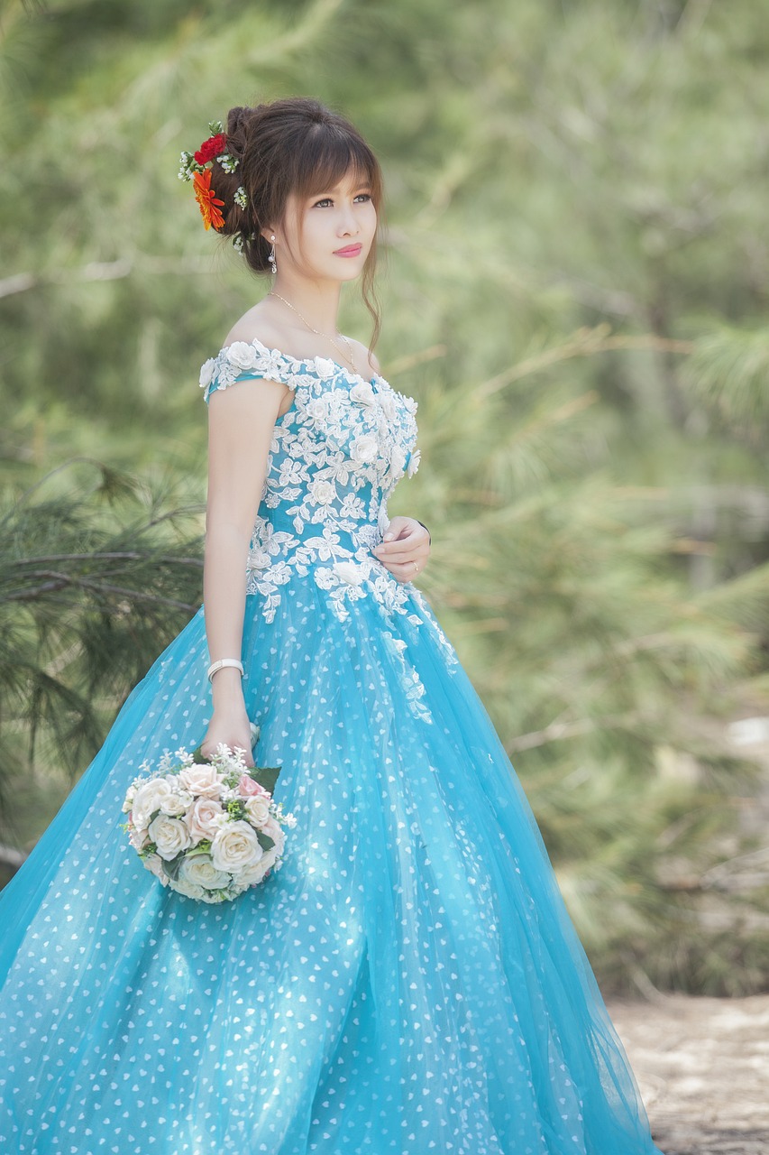 beautiful girl vietnamese brides graceful free photo