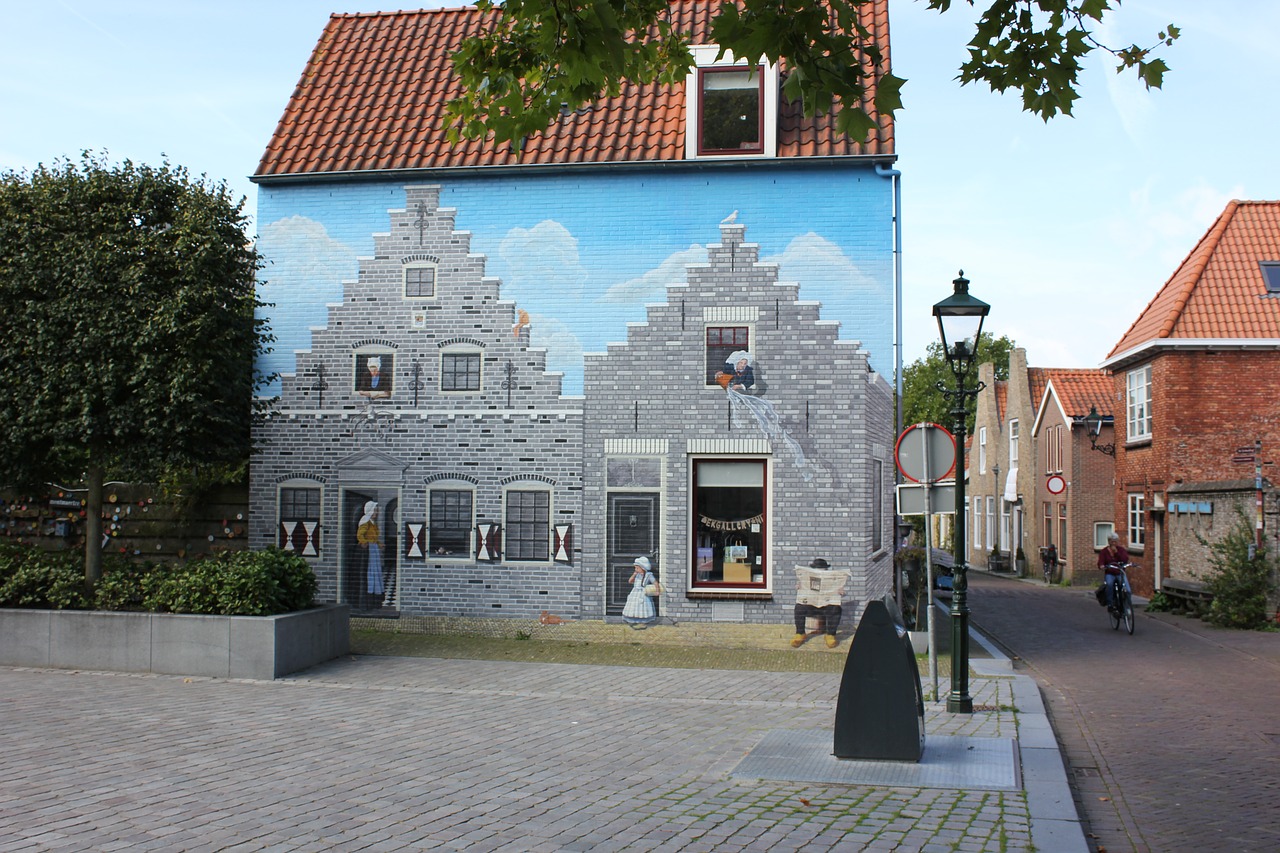 beautiful house facade holland free photo