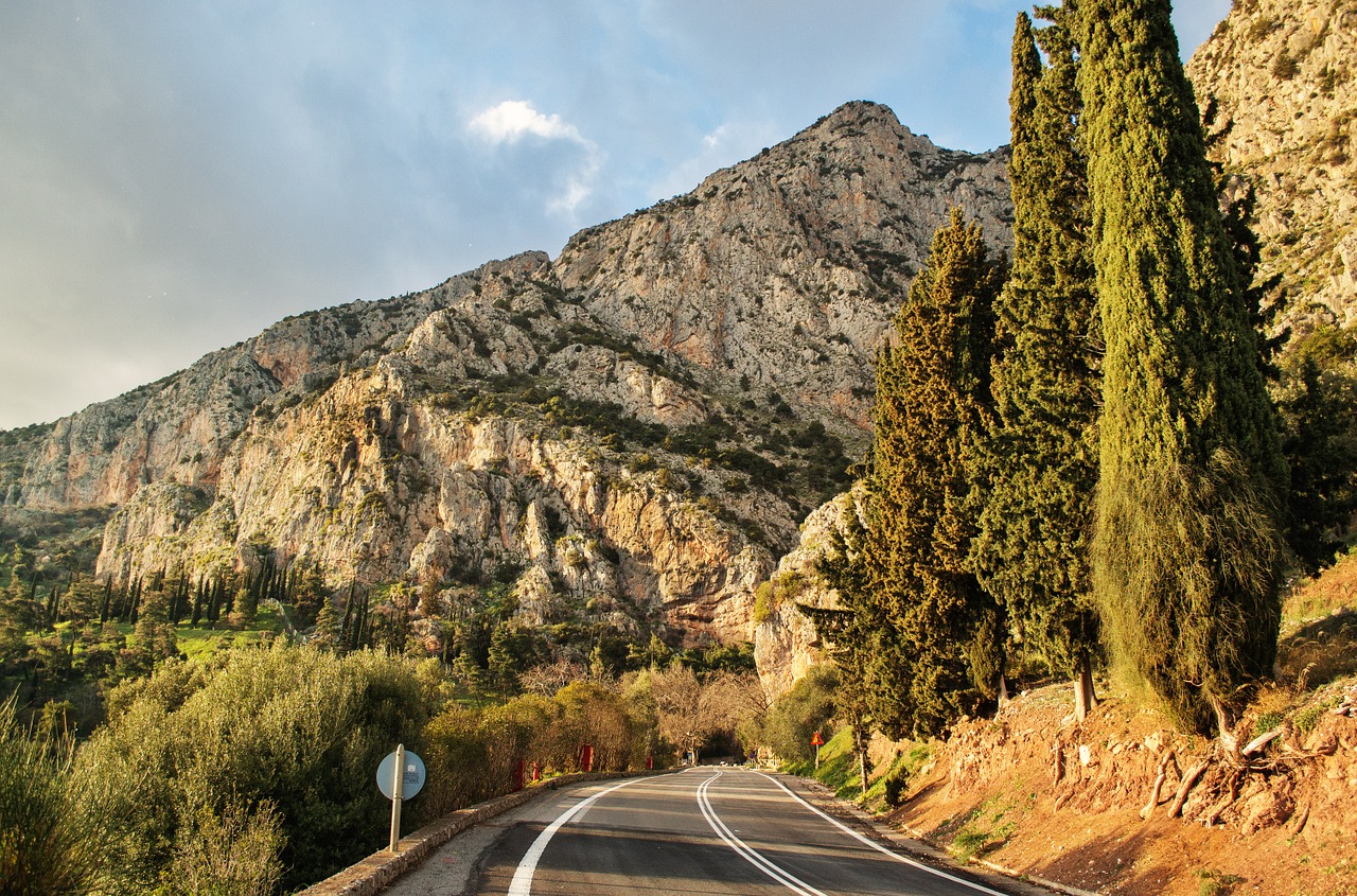 beautiful landscape road mountain free photo