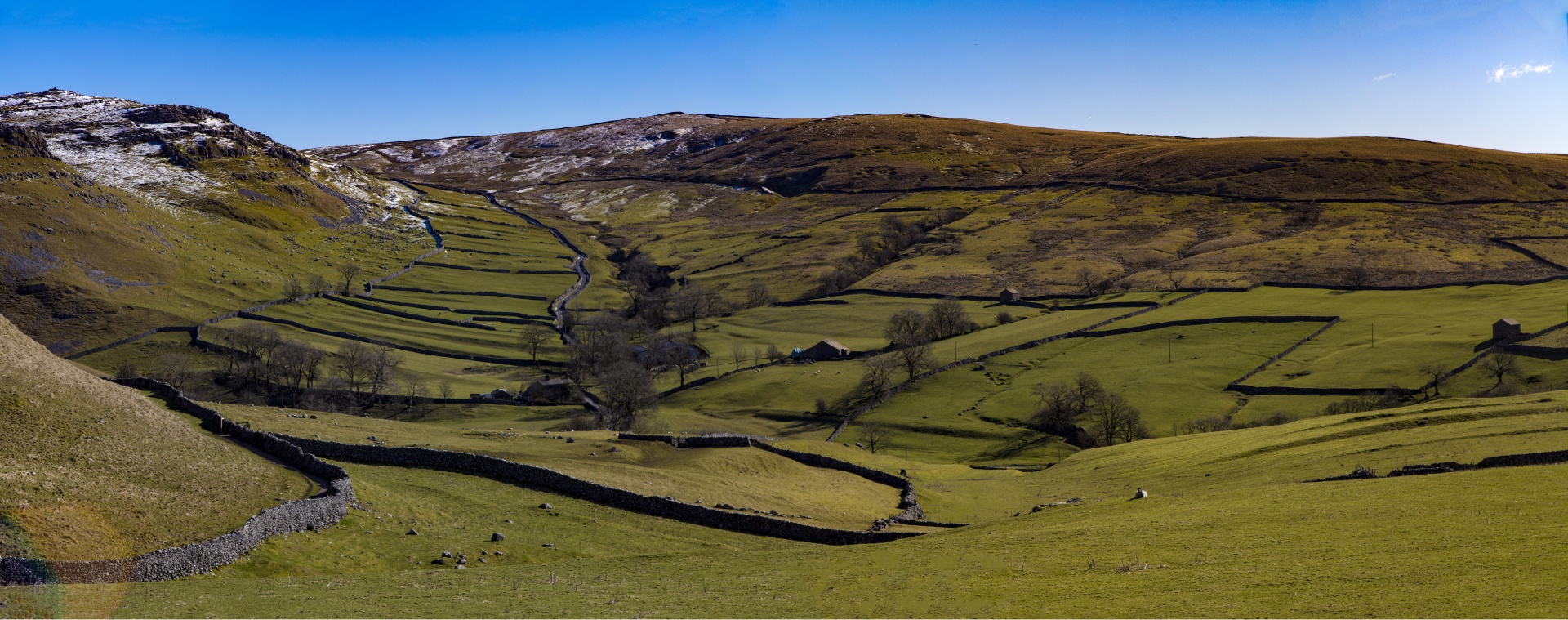 cove dales fields free photo