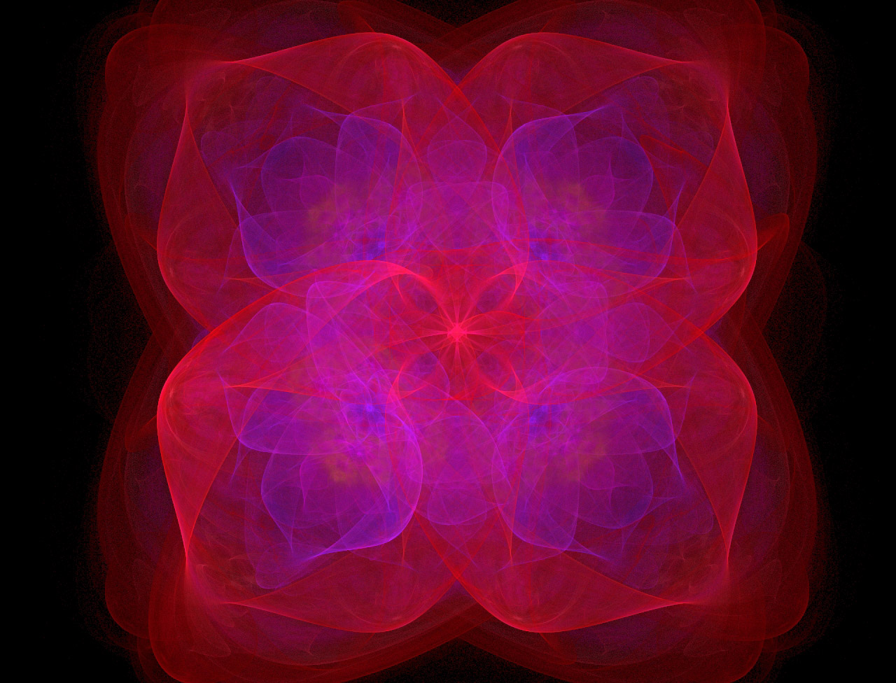 red purple fractal free photo