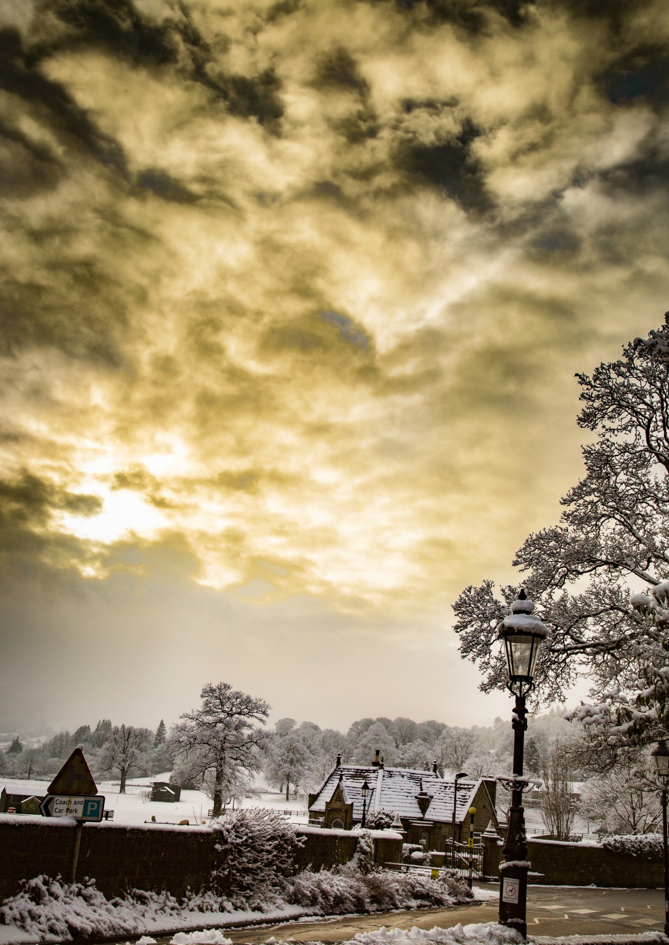 winter farm yorkshire free photo