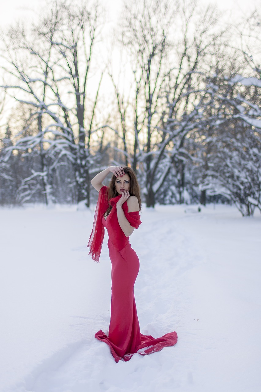 beauty winter sensuality free photo