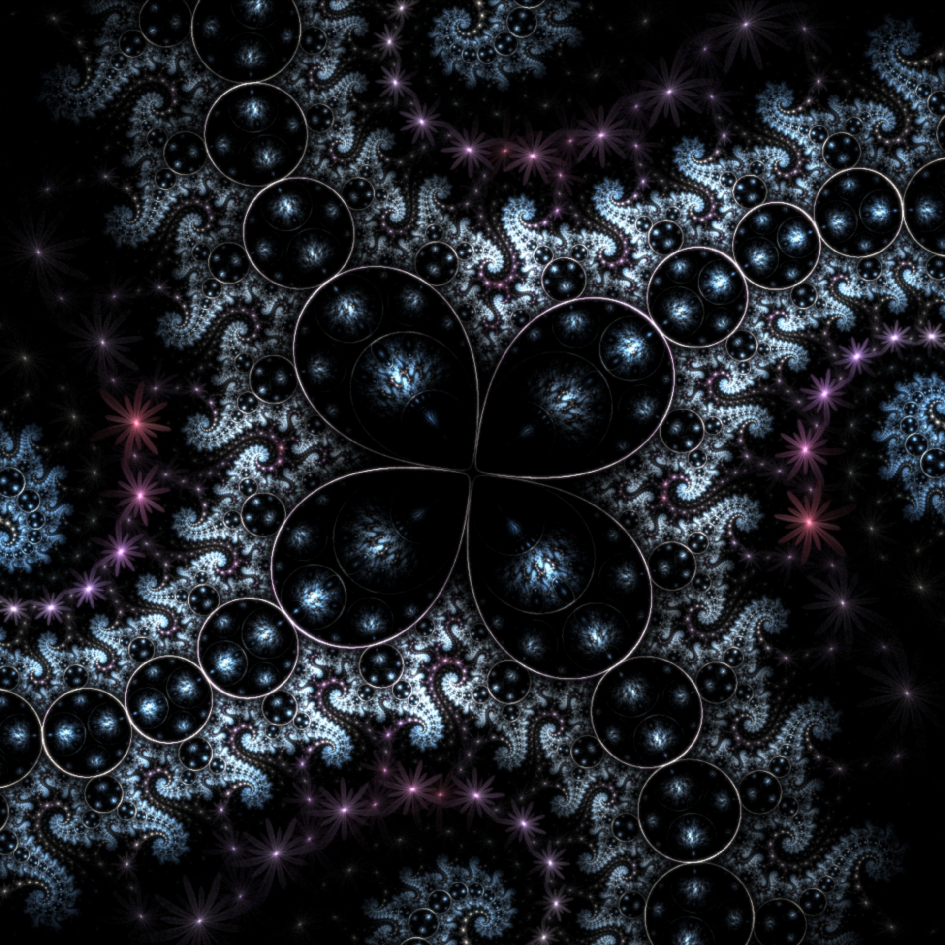 fractal pattern background free photo