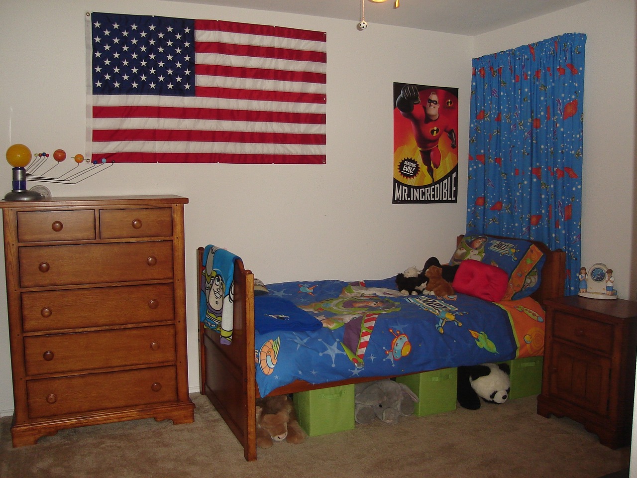 American sale flag bedroom