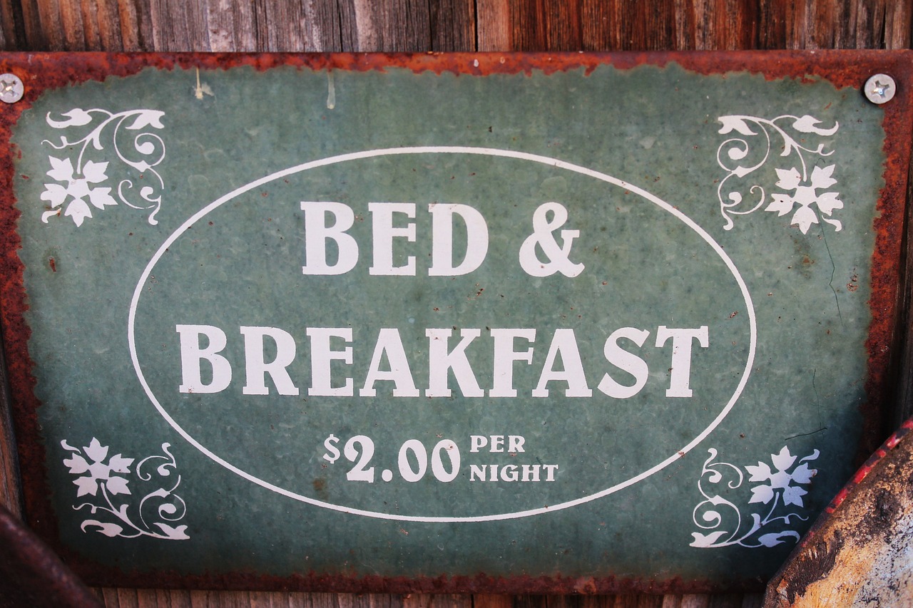 bed and breakfast bed breakfast accommodation free photo