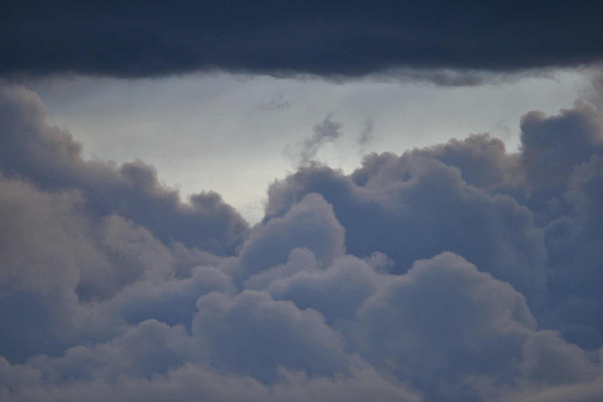 sky cloud white free photo