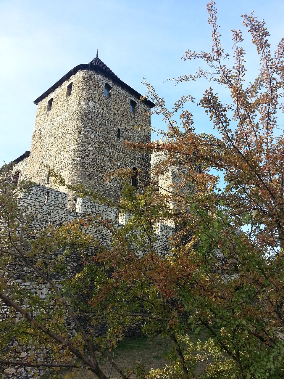 bedzin castle tower free photo