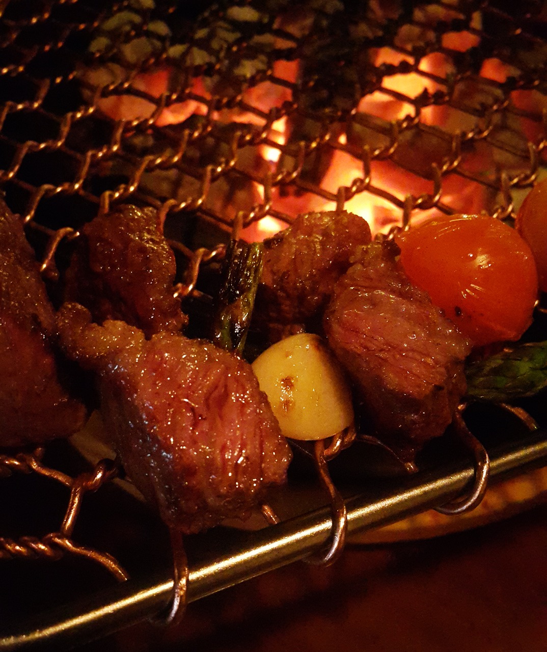 beef charcoal char-grilled free photo