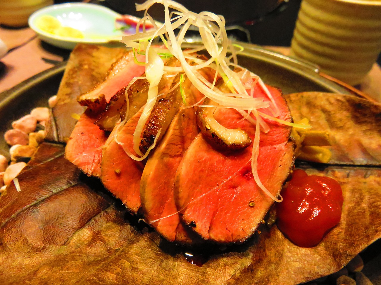 beef gourmet kaiseki free photo