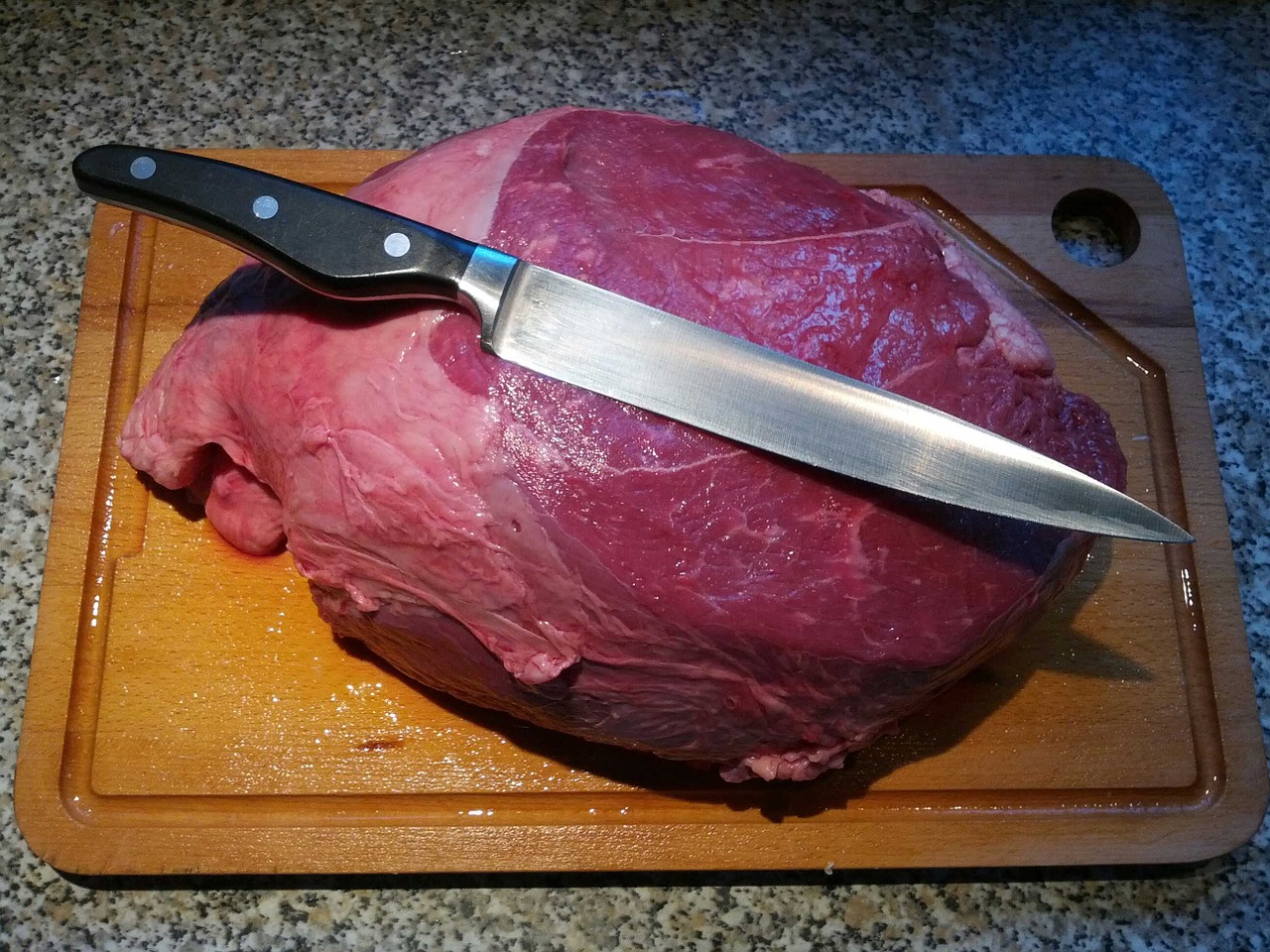 beef kitchen steak free photo