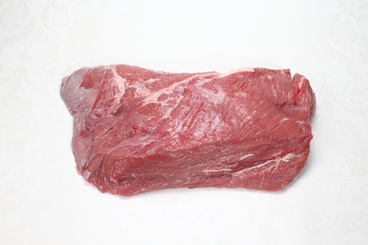 beef top round beef meat free photo