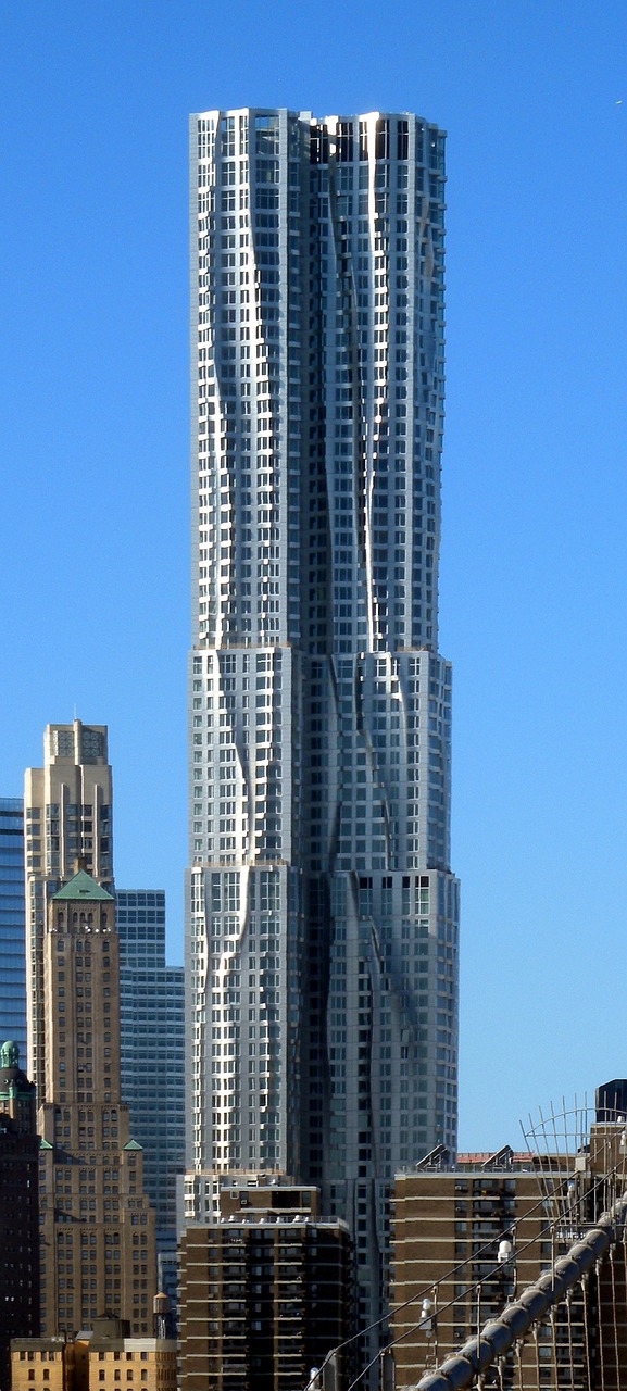 beekman tower new york city skycraper free photo