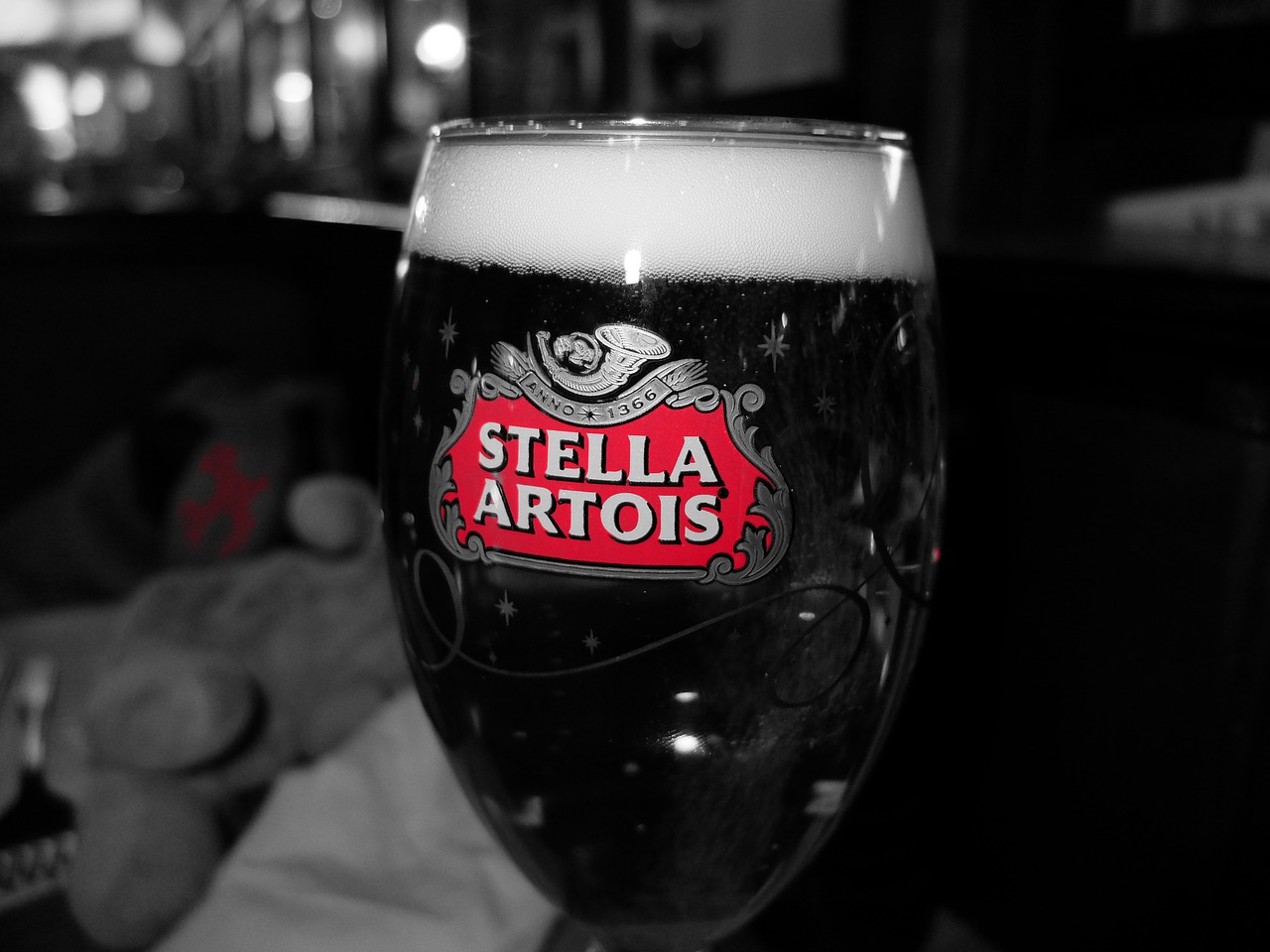 beer stella belgium free photo