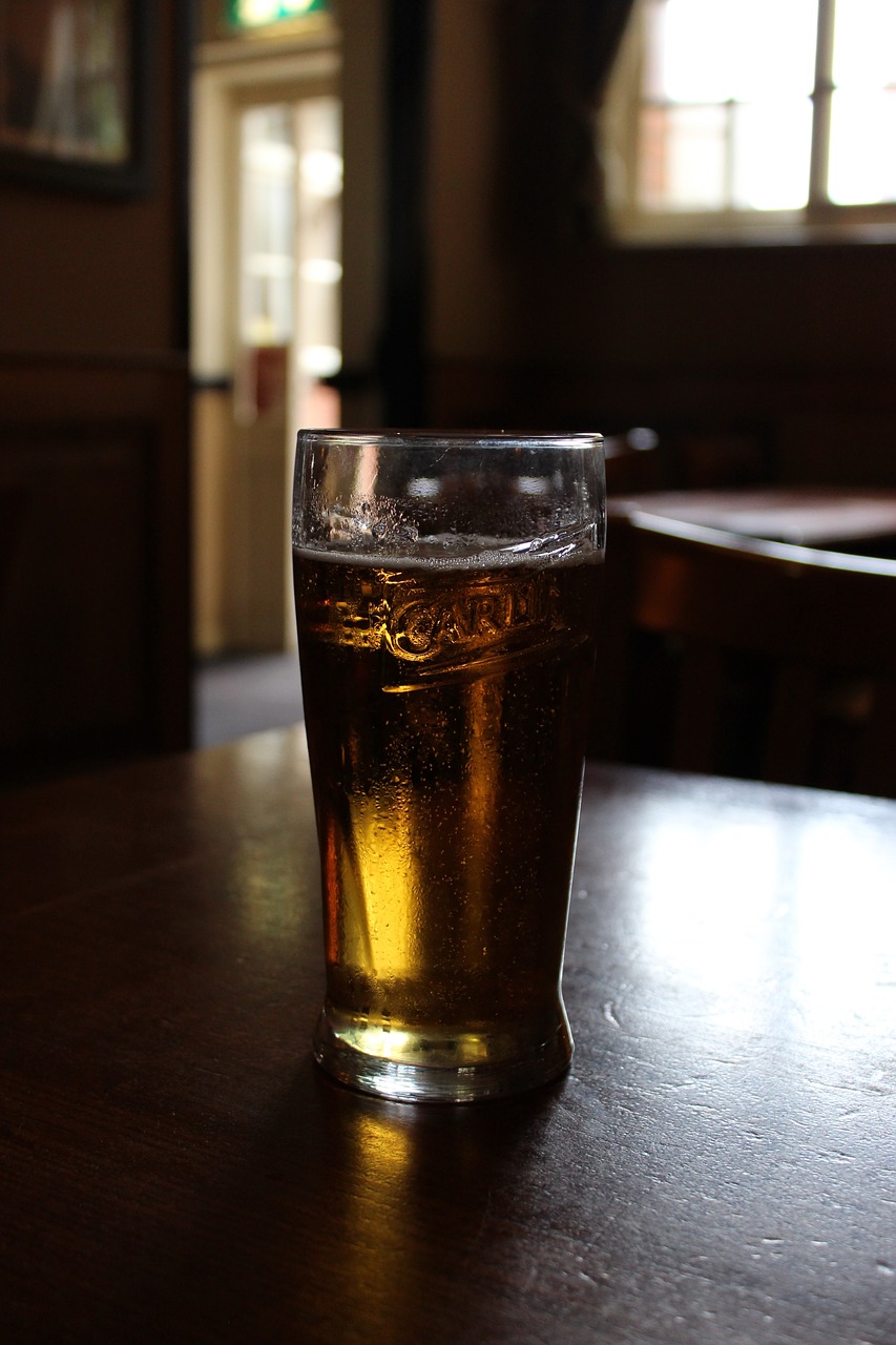 beer glass pub free photo