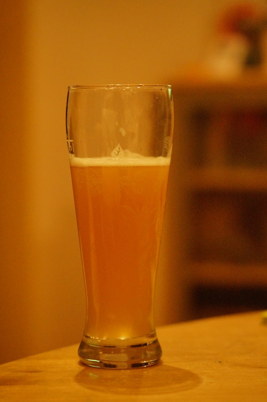 beer wheat beer beer glass free photo
