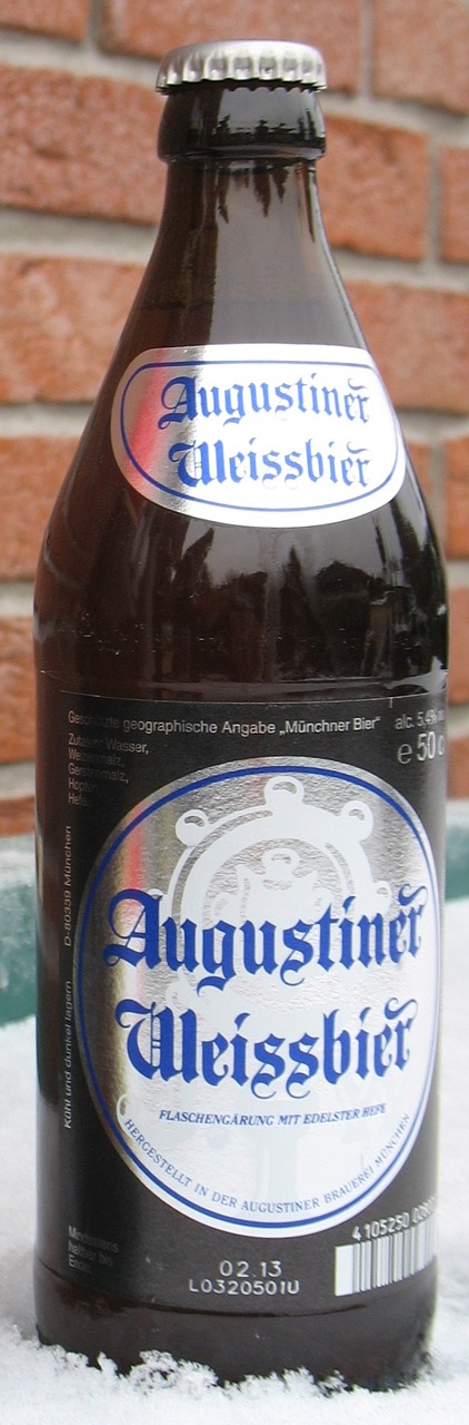 beer augustiner bottle free photo