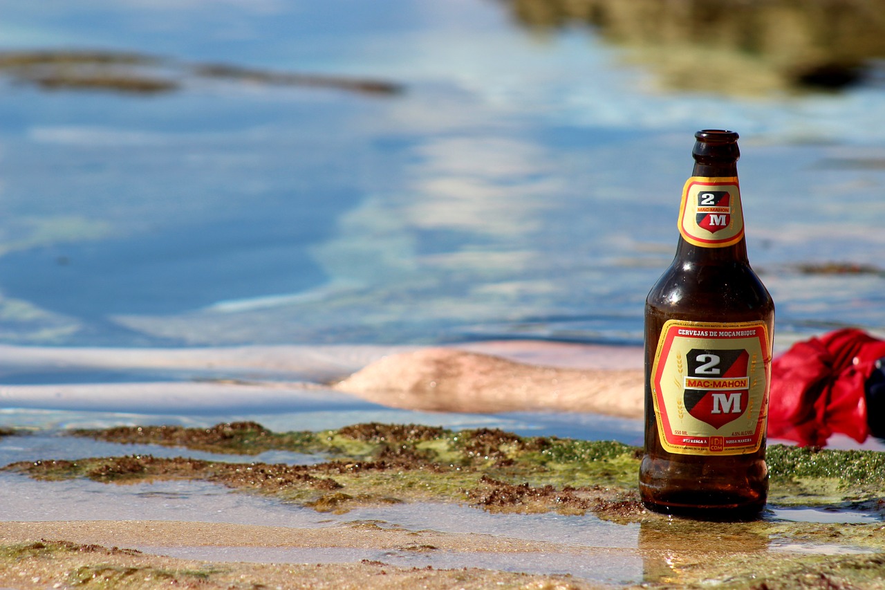 beer mozambique ocean free photo