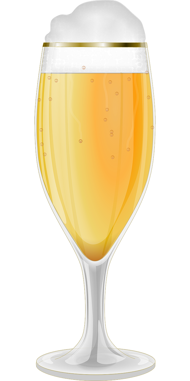 beer glass champagne flute champagne glass free photo