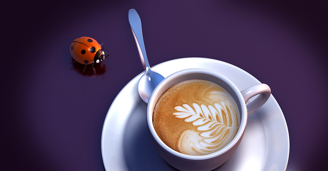 beetle coffee cup free photo