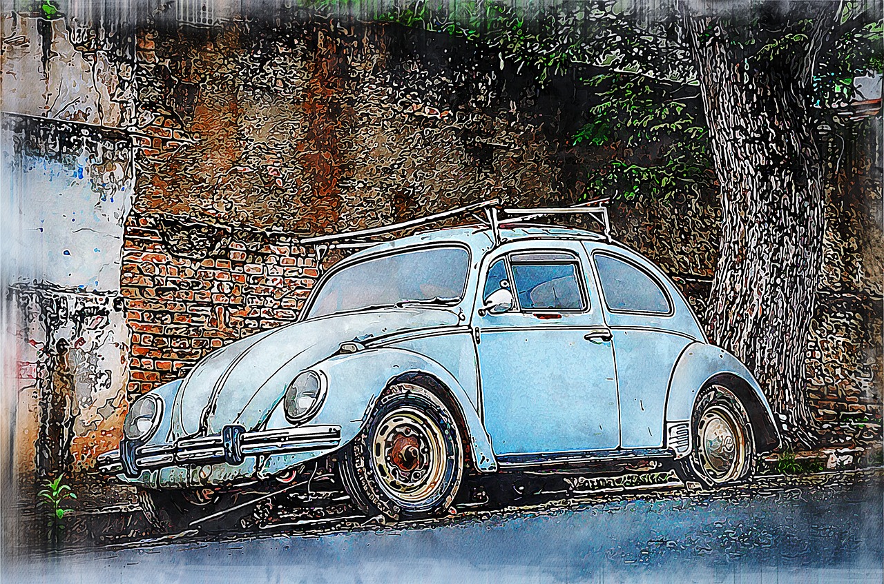 beetle  car  automotive free photo