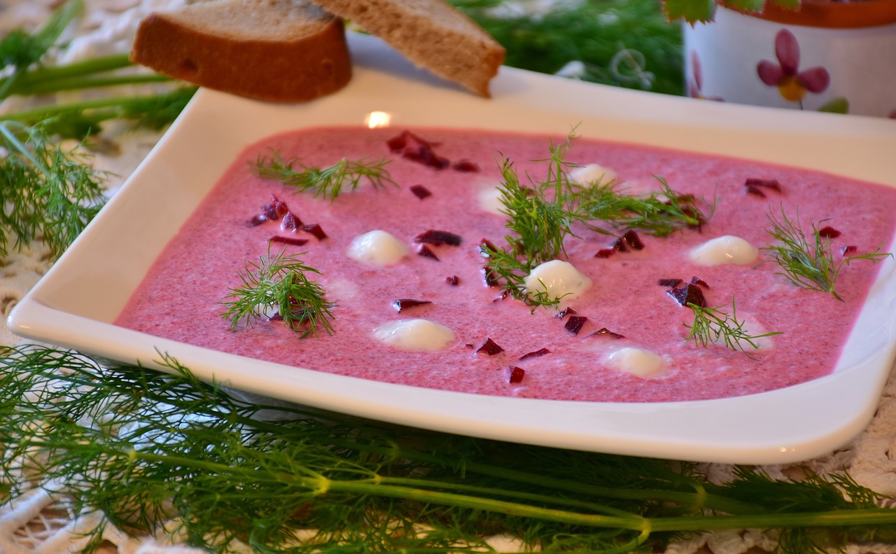 beetroot soup eat free photo