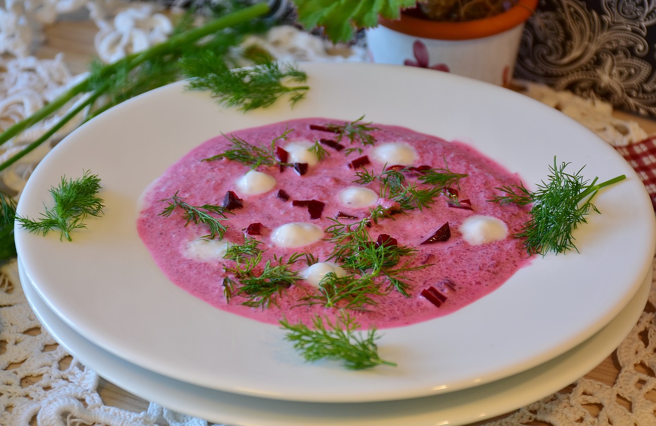 beetroot soup eat free photo