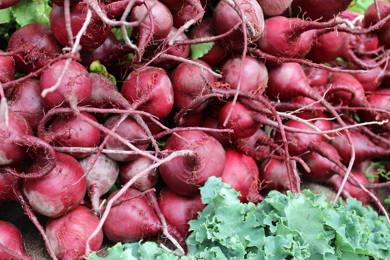 beets farmers market healthy free photo