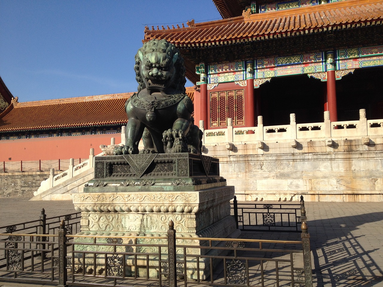 beijing china temple free photo