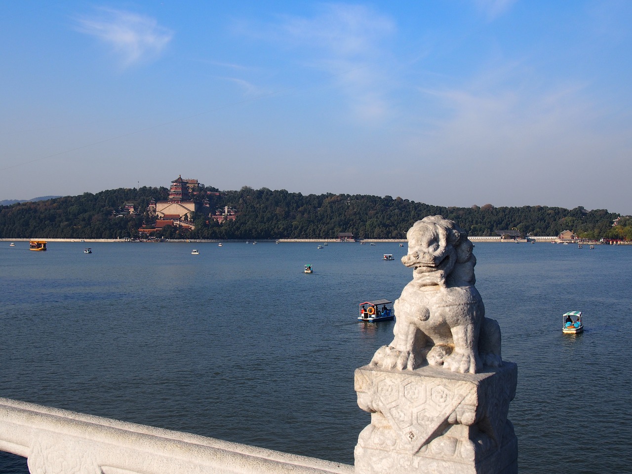 beijing the summer palace park free photo