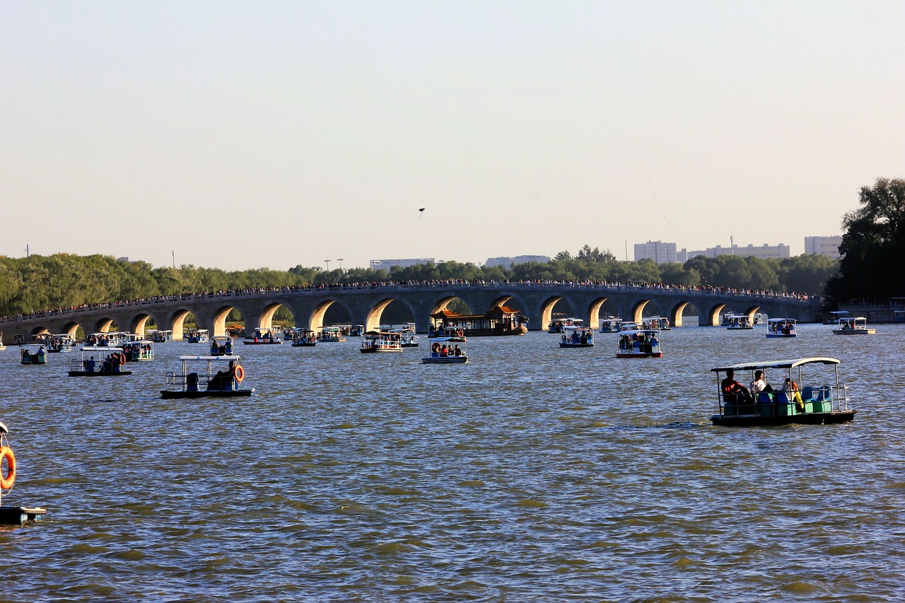 beijing bridge china free photo