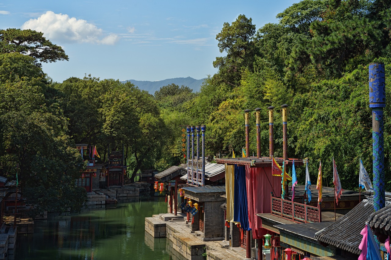 beijing  summer palace  water free photo