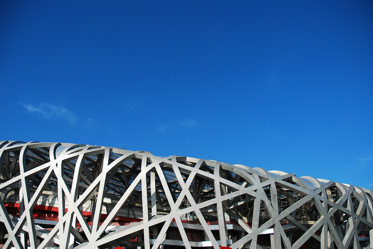 beijing building stadium free photo