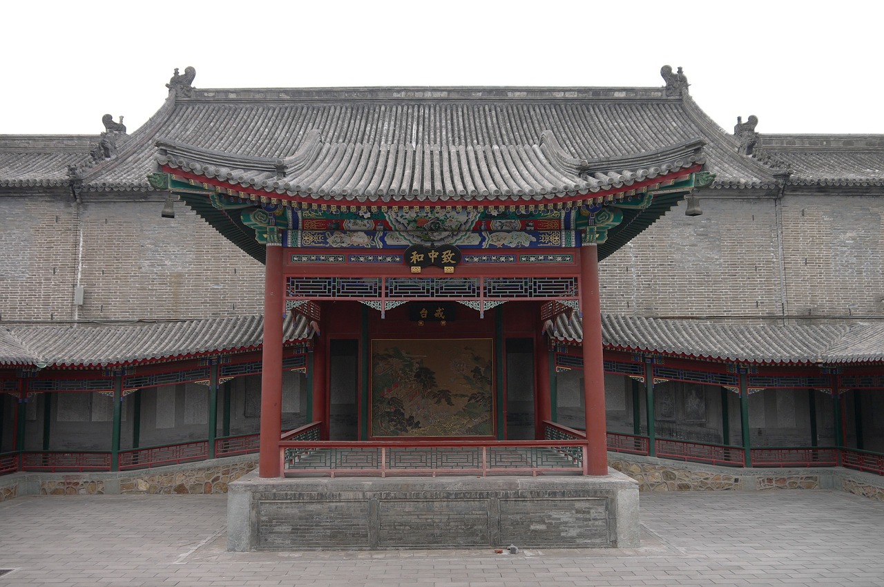 beijing the white cloud temple taoist temple free photo